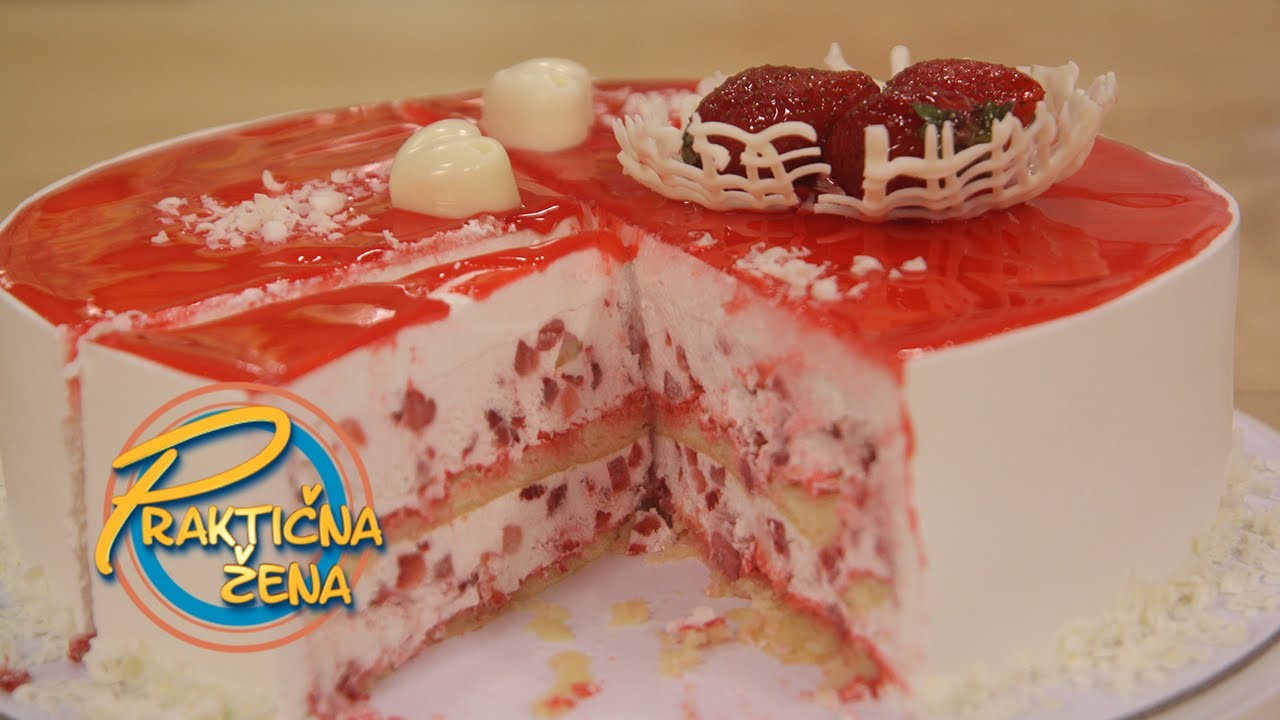 Praktična žena - Torta sa jagodama