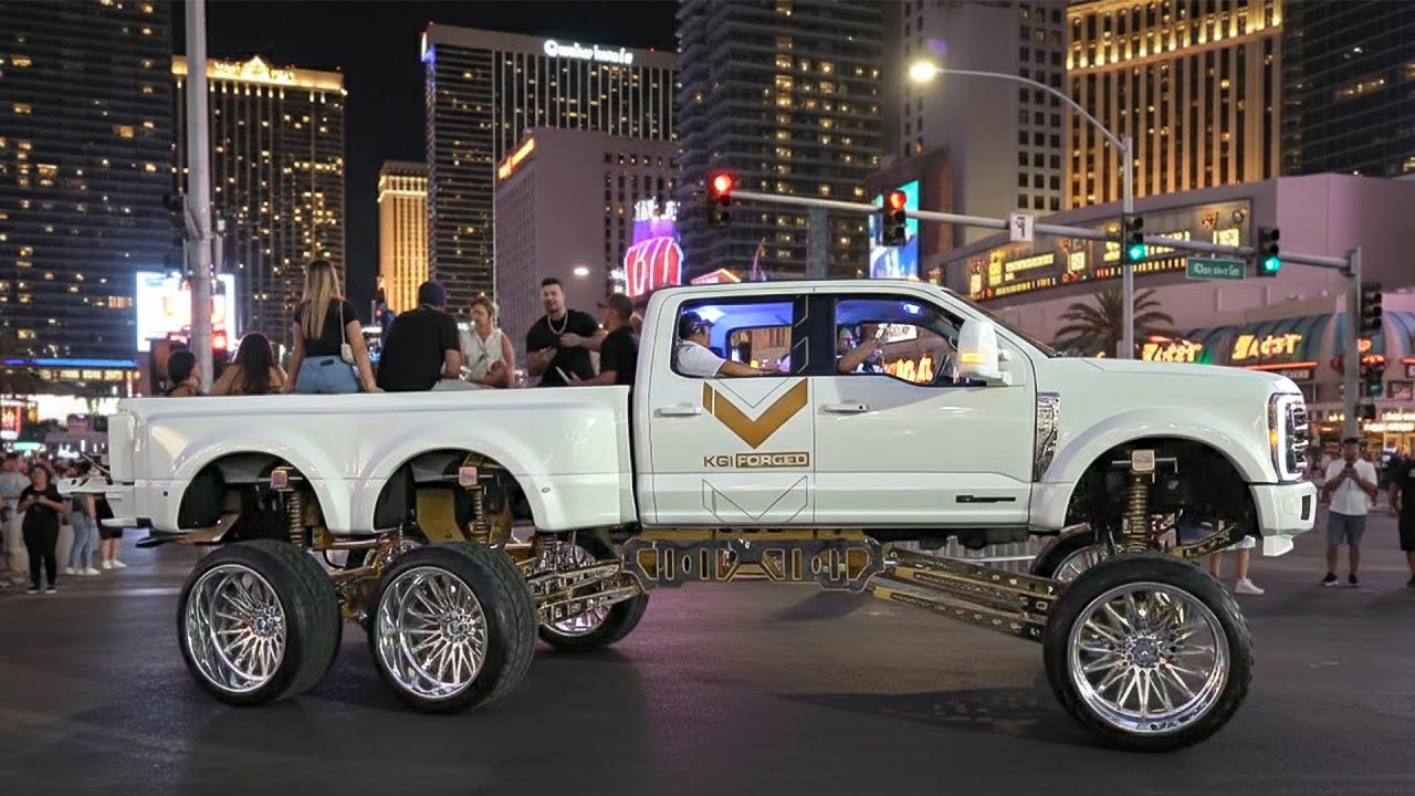 MILLIONS OF DOLLARS IN CARS AND TRUCKS RIDE FOR THE 2025 SEMA PARADE 