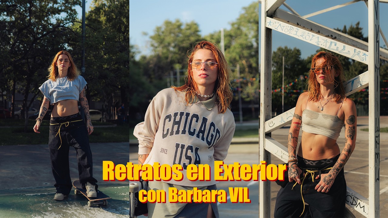 Retratos en un Skate Park - Zve10 con 30mm sigma