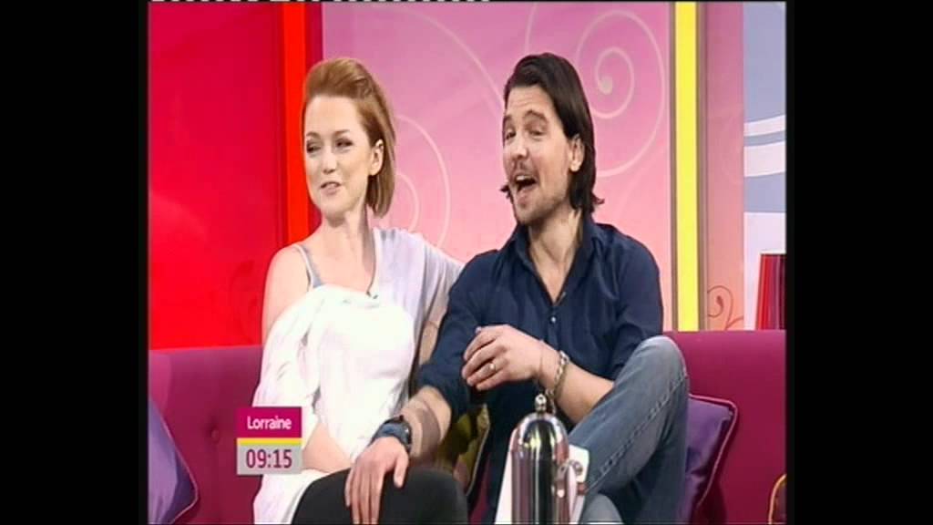 Hannah Spearritt and Andrew Lee Potts on Lorraine 24/05/2011