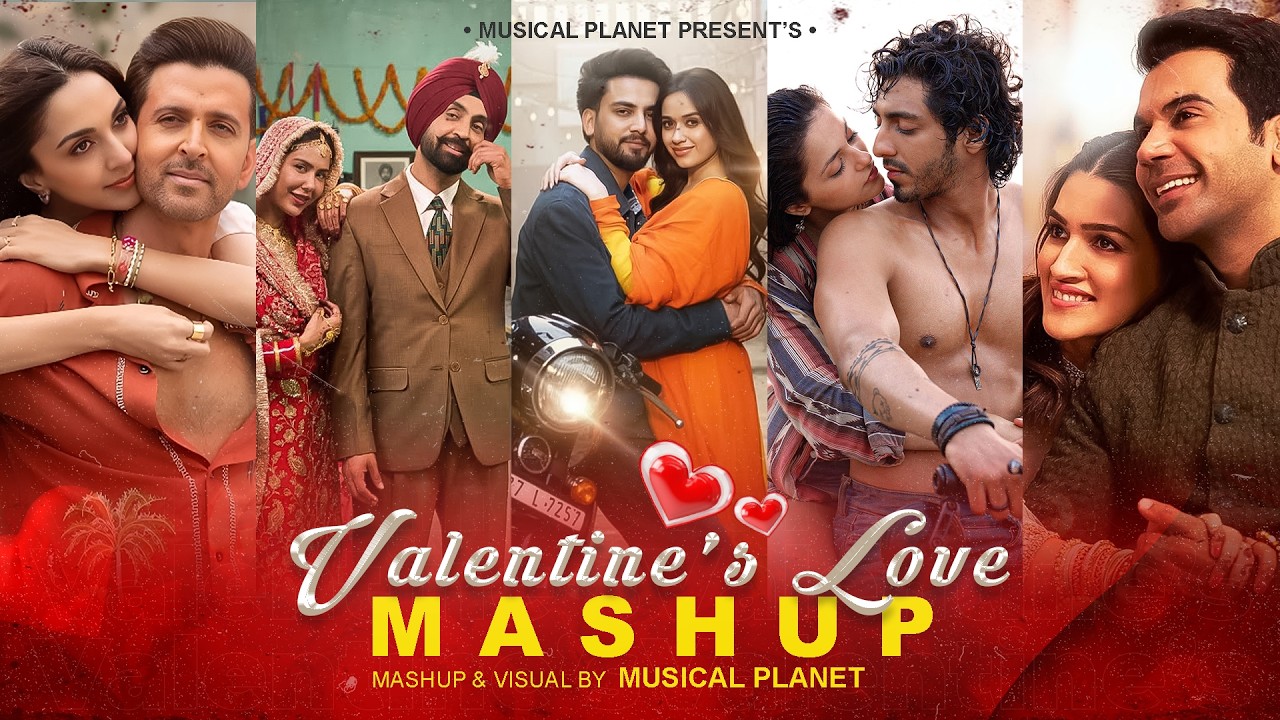 Valentine Mashup 2026 - Musical Planet | Bollywood Non Stop Love Hits | Romantic Hindi Songs Jukebox