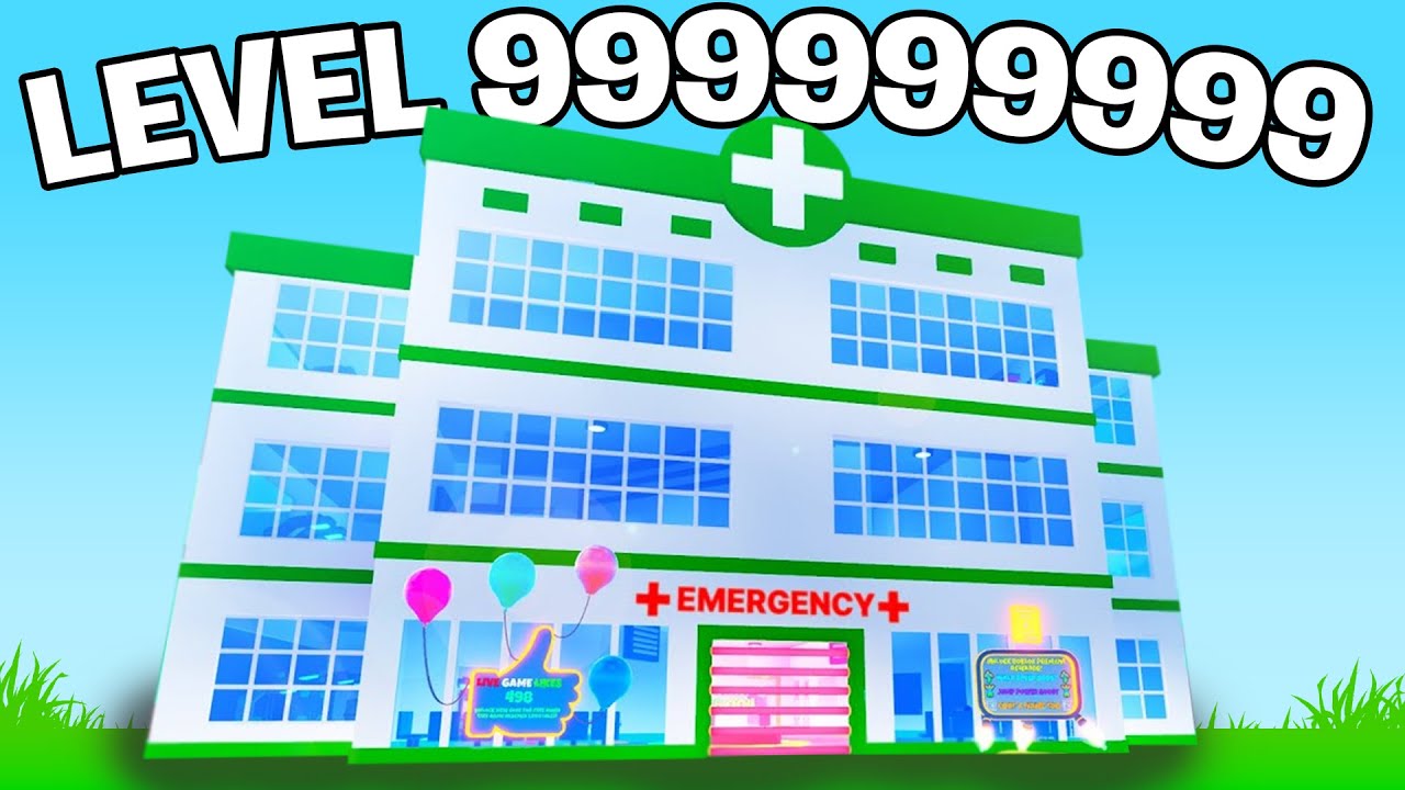 Budujemy NAJWIĘKSZY i NAJLEPSZY SZPITAL poziomu 999,999,999! | ROBLOX