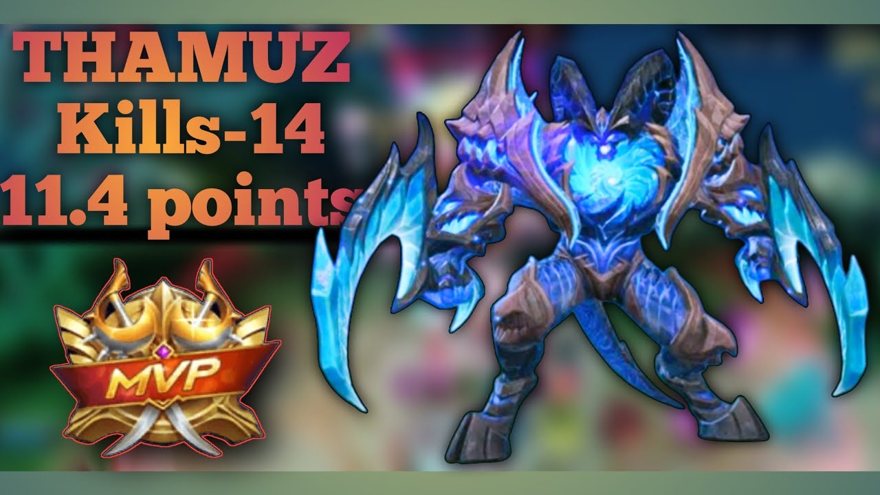 MLBB-☠️Thamuz Lord of Wraith Skin?! maniac! The best play exper line Hero Thamuz. #Thamuz #MLBB