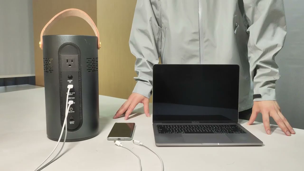 【ZS102 Portable Energy Storage】 How to Use & Test with Simple Electronics | 555Wh Power Demo