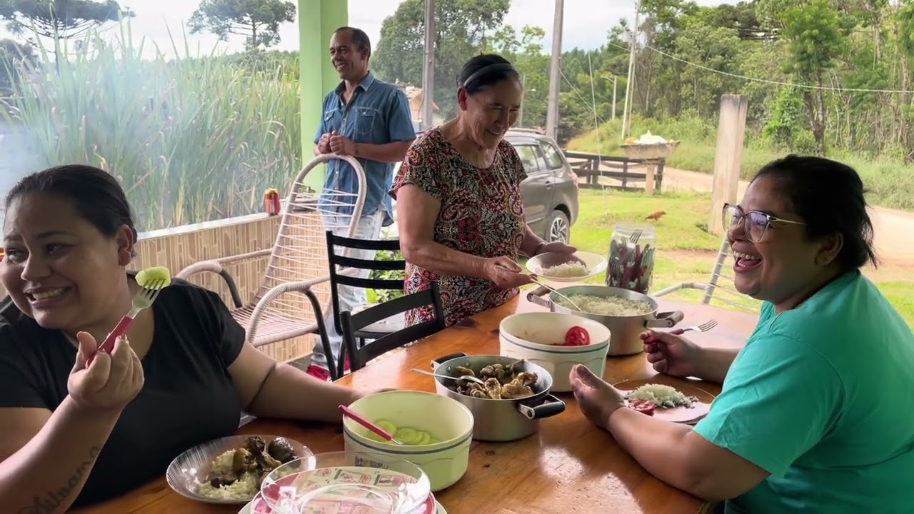 Um domingo de muita diversão com a família | vida na roça 🌽🐮🐓