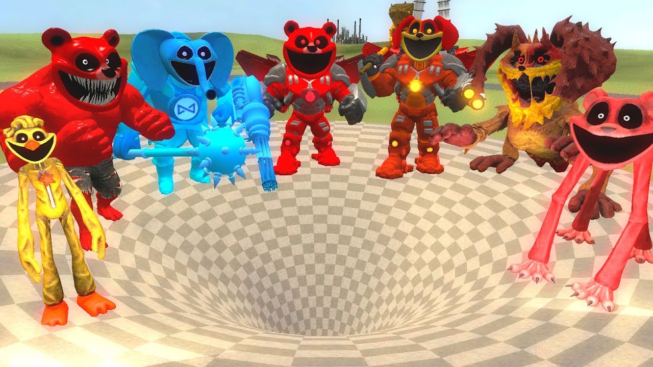 SMILING CRITTERS ÇUKURA ATIYORUM! GARRY'S MOD