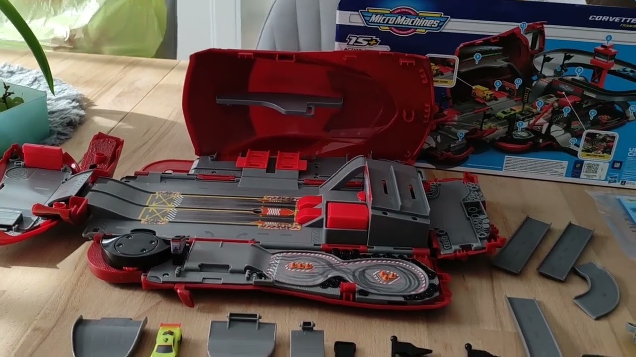 Micro Machines Corvette Raceway MMW0173 Jazwares - Aufbau und Überblick - Review
