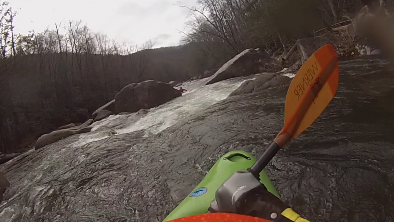Whitewater Kayaking Middle Cranberry River WV - 2017/01/02