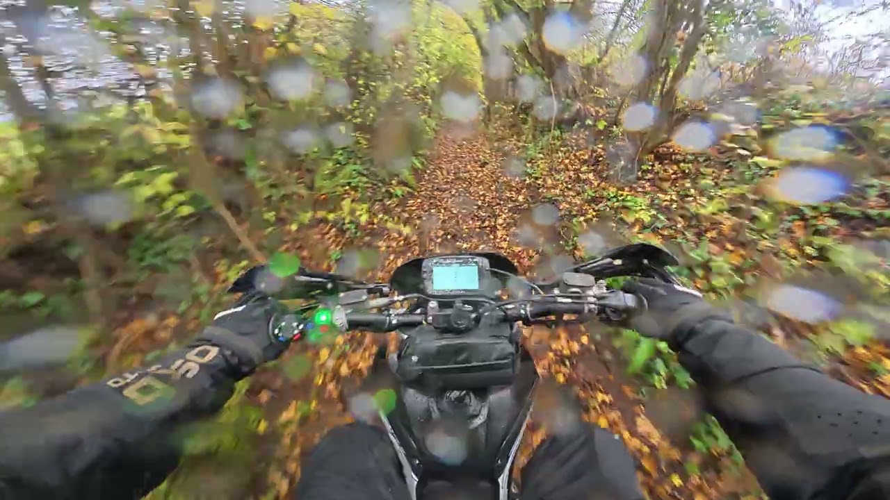St Maughans Road - Exploring Monmouthshire Green Lanes with the Forest & Wye Group on my CRF450RX.