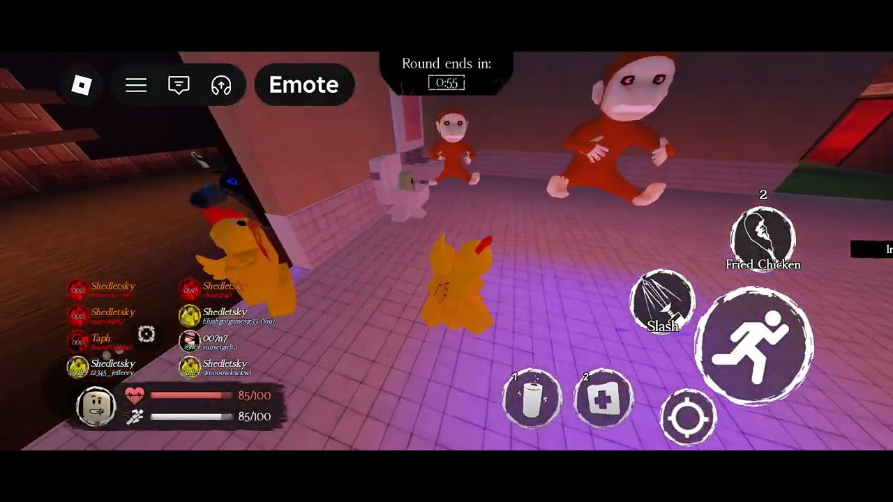 Chicken infection game mode