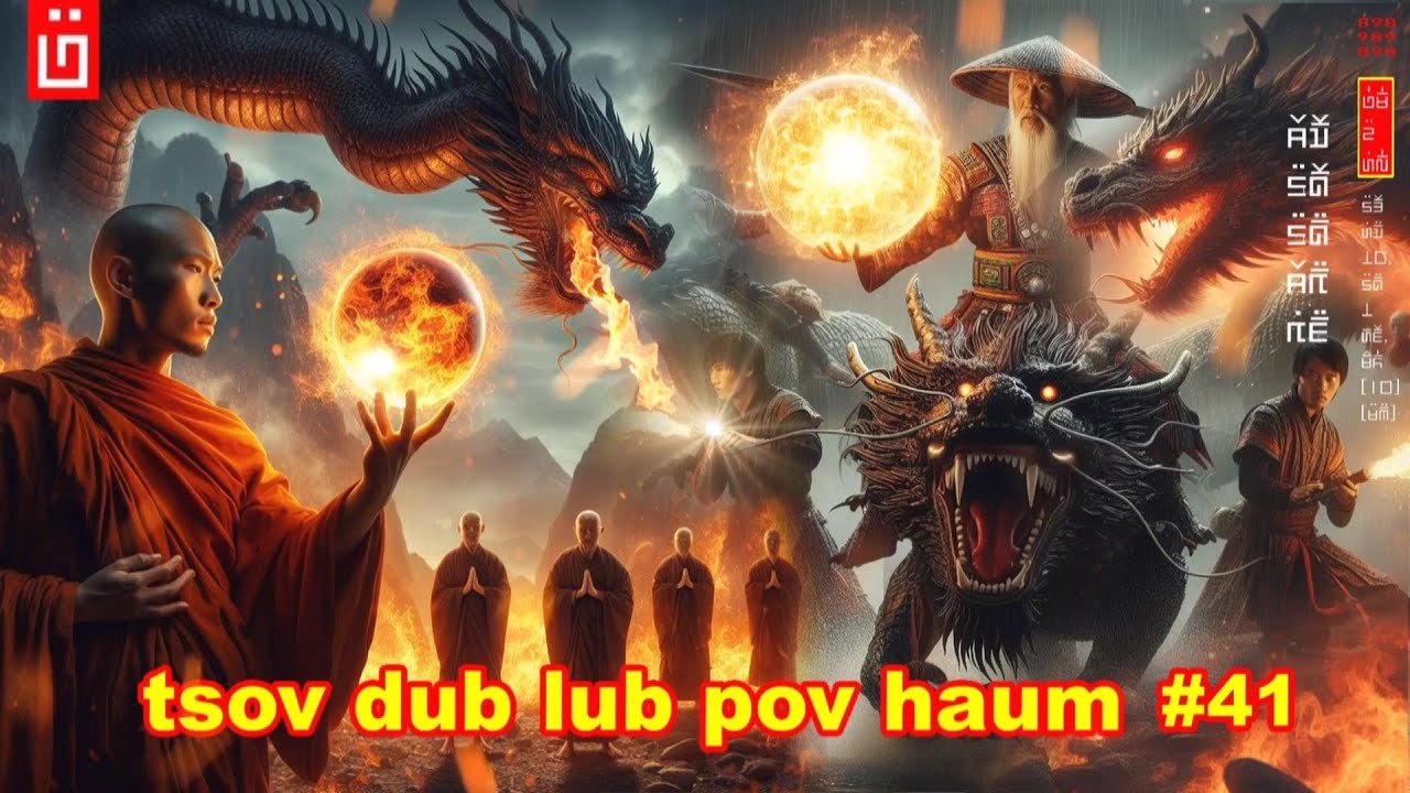 dab hais hmoob - tsov dub lub pov haum EP.41 Hauj Sam tes txuj ci hluav taws xob.
