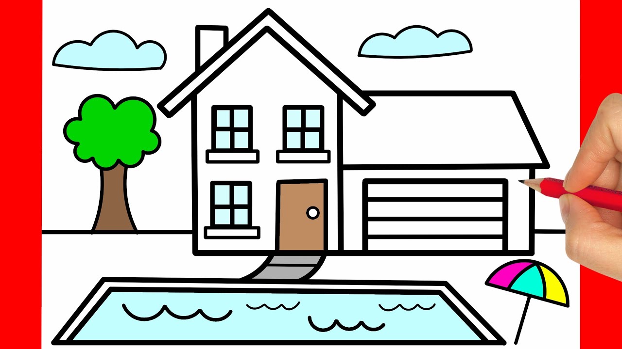 COMMENT DESSINER UNE MAISON