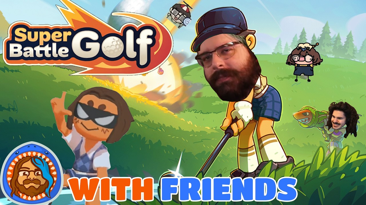 It's Like The PGA Tour Except There's Orbital Strikes | Super Battle Golf With Friends!