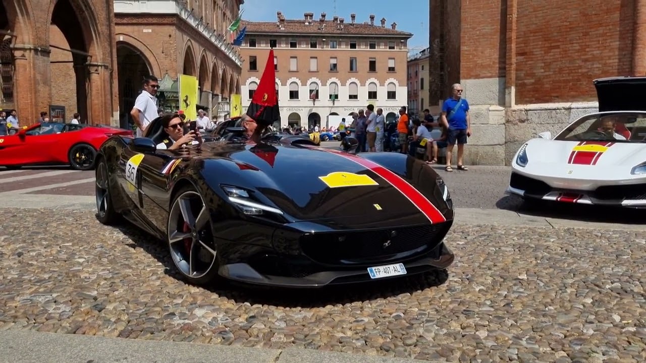 Ferrari Cavalcade Icona 2022 Cremona, Italy.