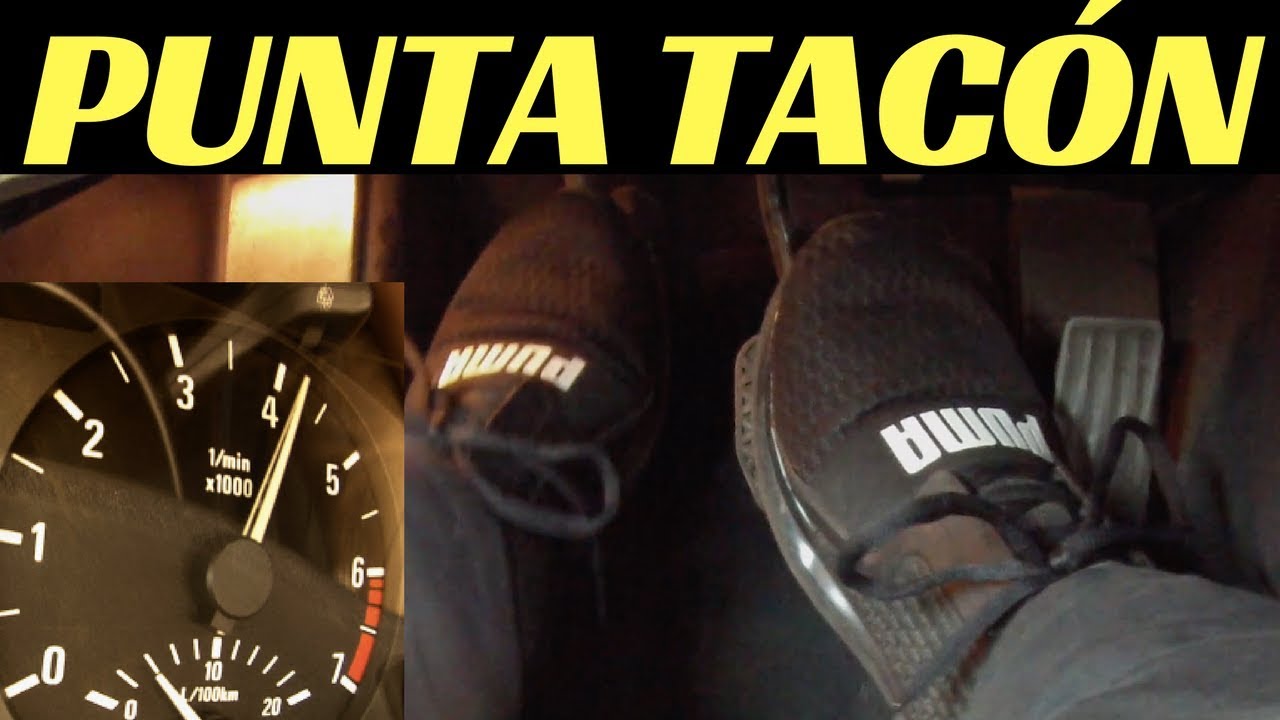 PUNTA TACÓN: buen habito de conducción, no solo de competición- Velocidad Total