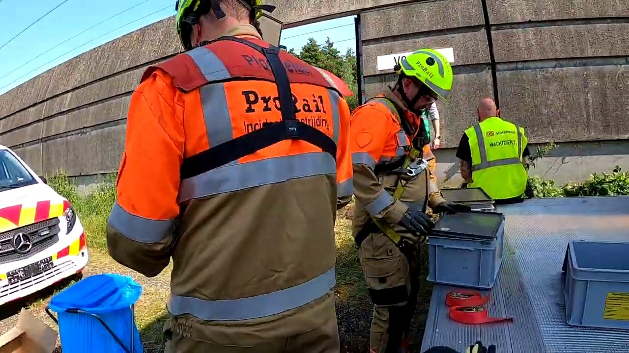 Defecte stroomafnemer in Schelluinen - incidentenbestrijders #7