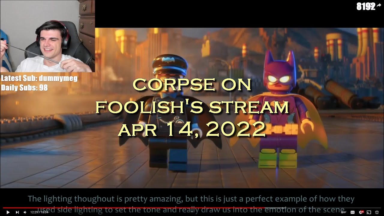 Corpse Husband on Foolish's stream - Just Chatting (APR 14, 2022)