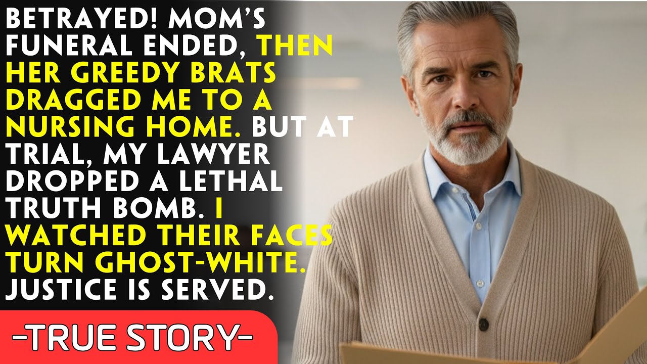 After my wife passed, her greedy kids stripped my life bare. I let them, but they never suspected t