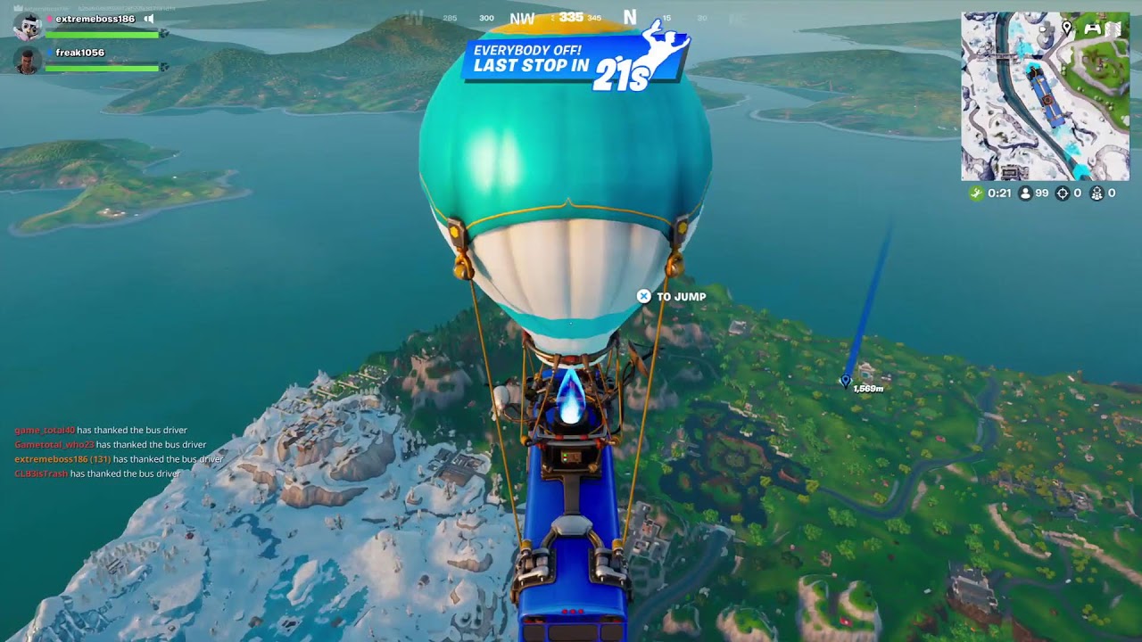 Fortnite live gameplay