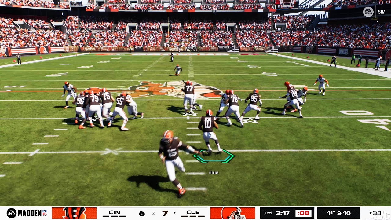 Madden NFL 26 - Cincinnati Bengals vs Cleveland Browns - Gameplay (PS5 UHD) [4K60FPS]