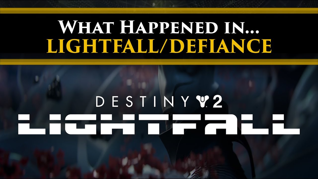 Destiny 2 Lore - A Story Recap of Lightfall and the Season of Defiance.