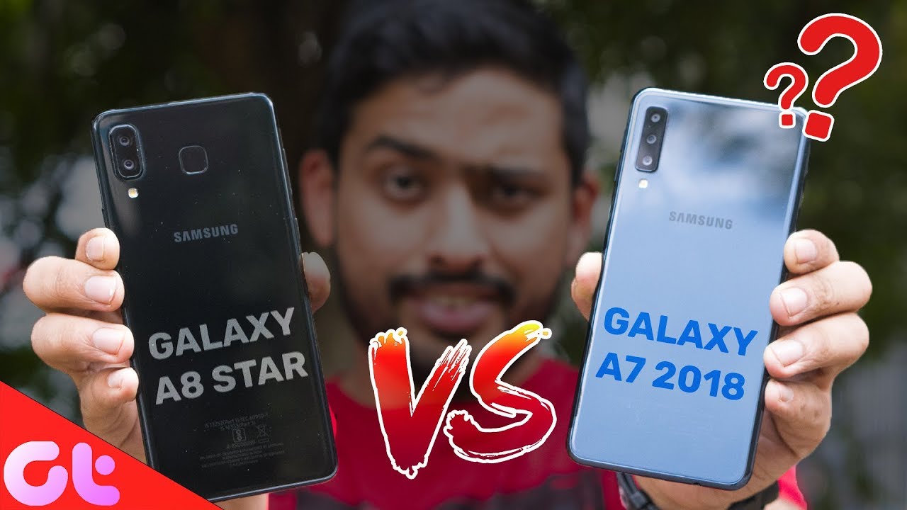 Samsung Galaxy A7 vs Galaxy A8 Star Comparison, Camera, Speed, Design, Battery | GT Hindi
