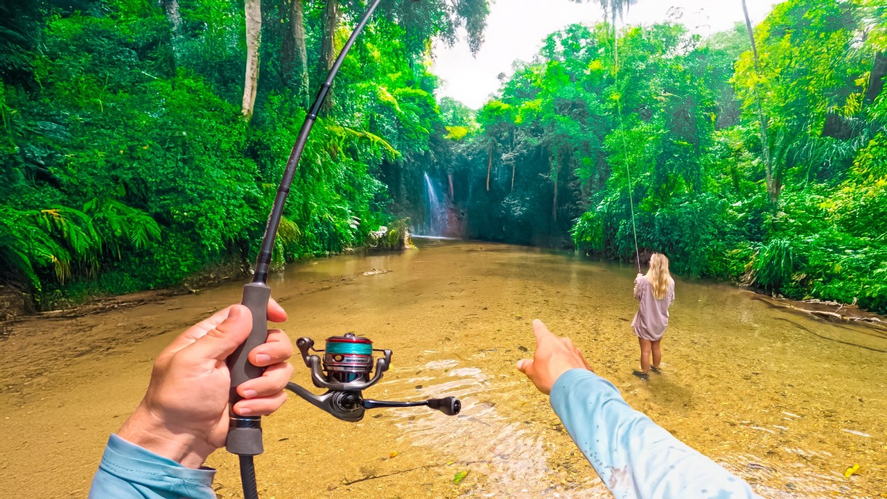 Fishing ULTRA Clear Jungle Creeks