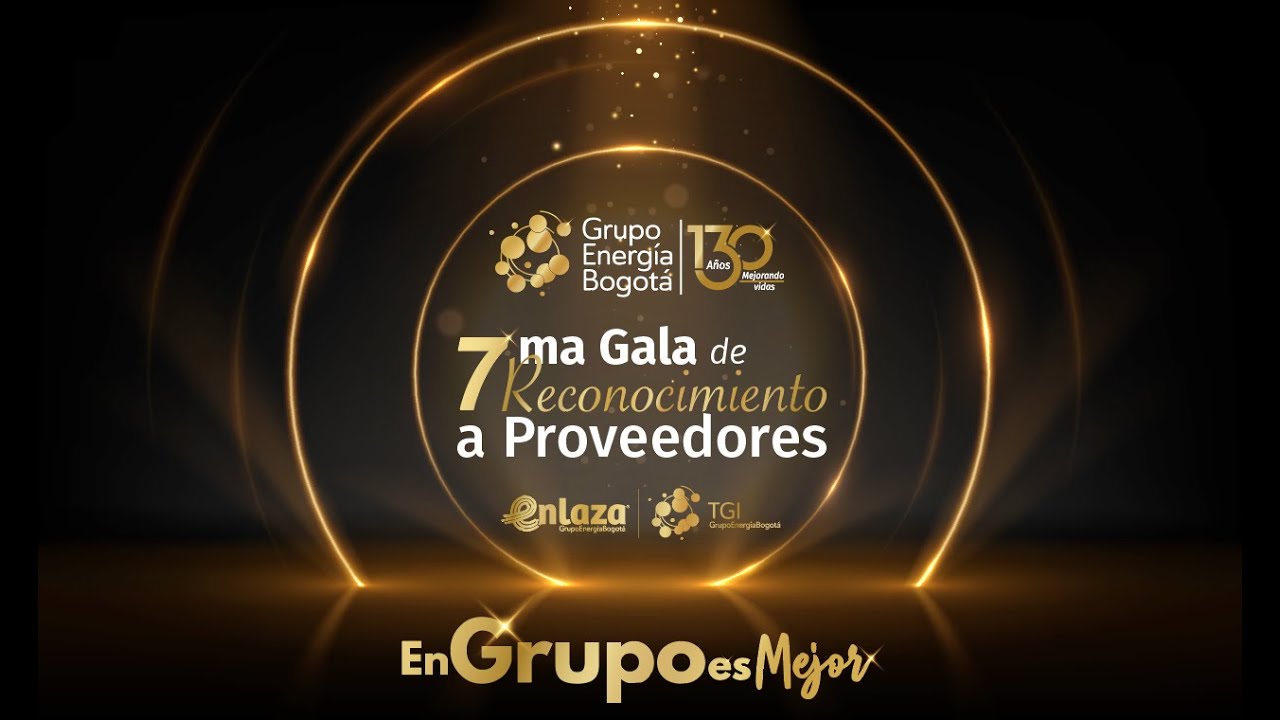 7ma Gala de Reconocimiento a Proveedores del GEB, Enlaza y TGI