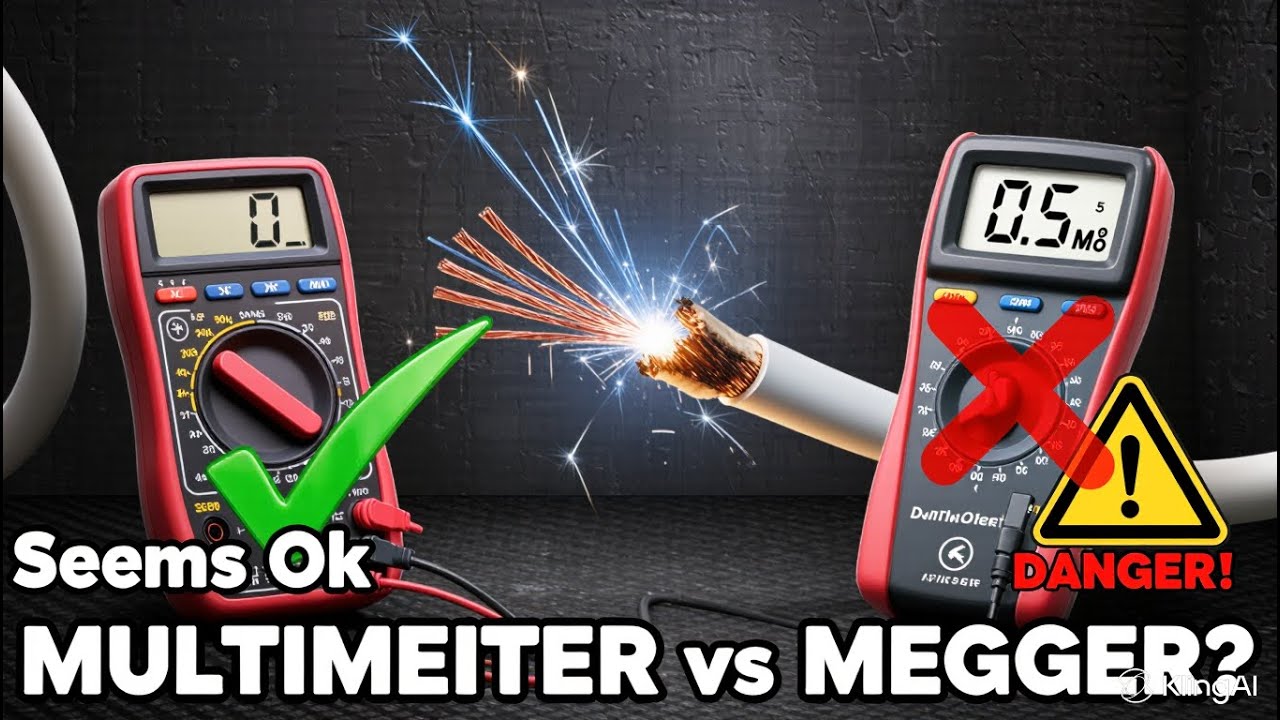 The Megger- Find Electrical Faults Your Multimeter Can't See #rightcore #viral #viralshorts