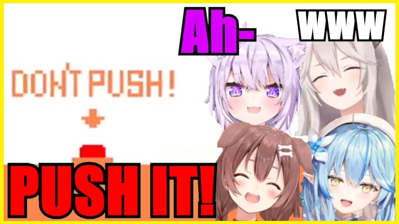 Okayu, Korone, Botan & Lamy Can't Stop Pushing the 
