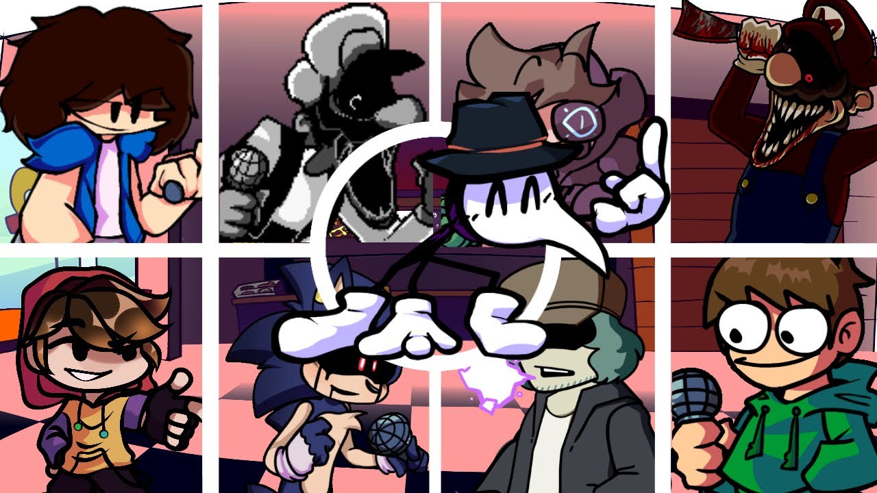 MONOTONE ATTACK but Every Turn a Different Characters Sing It 🎶 (FNF but Everyone Sings It)