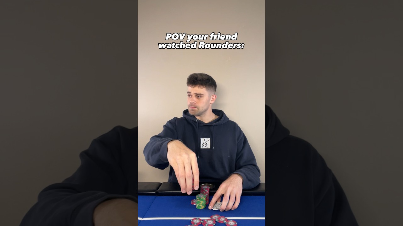 Bro thinks he&rsquo;s KGB 😂😂 #fyp #comedy #poker #Rounders #casino #gambling #sethypoker