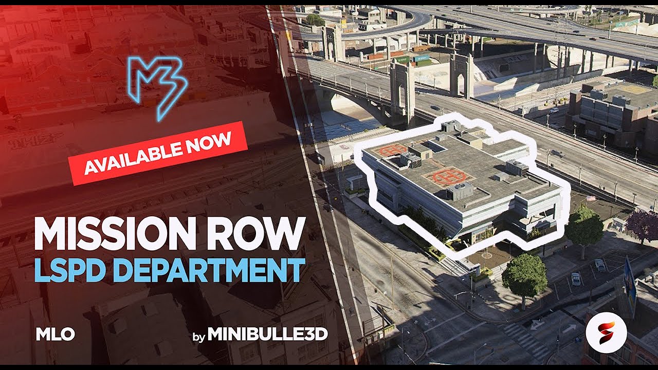 Mission Row - Police Department - MLO  | FiveM - GTAV