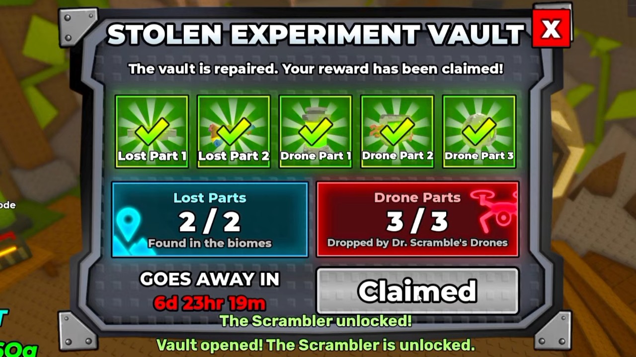 COMPLETING The New SECRET In Steal An Egg...