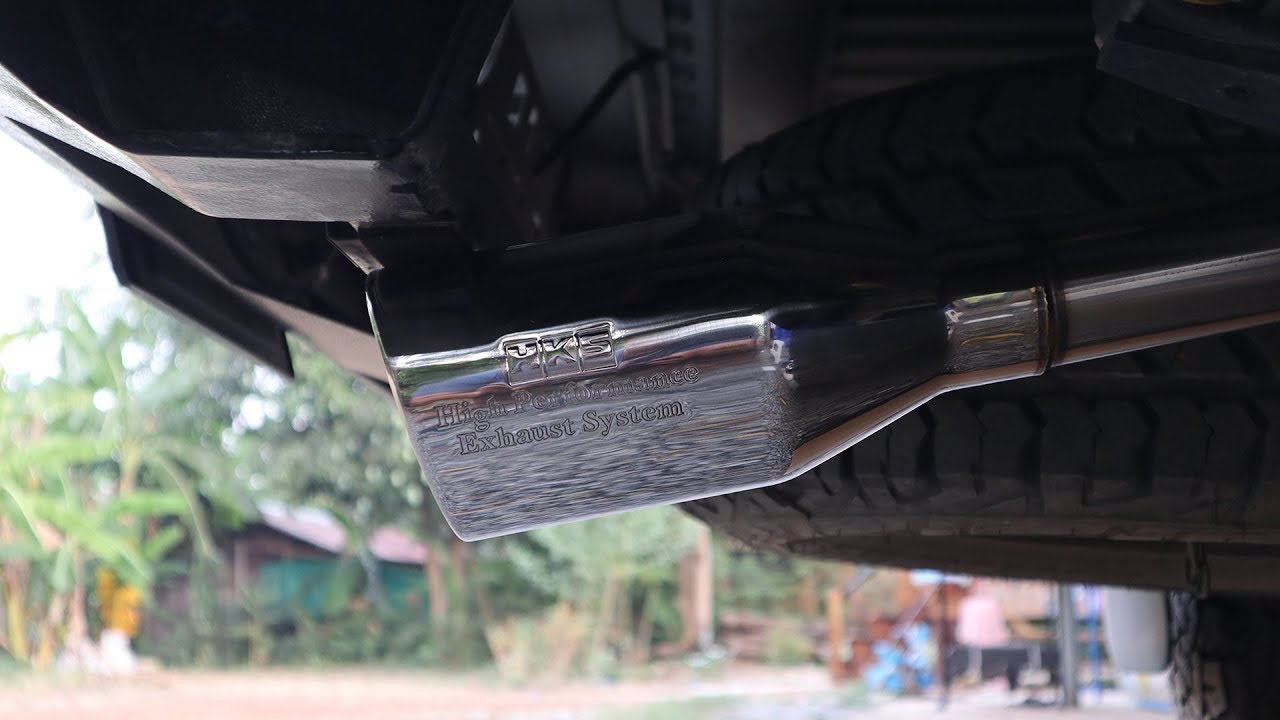 ติดตั้งท่อ HKS LegaMax ใน All New D-Max 2.5 VGS