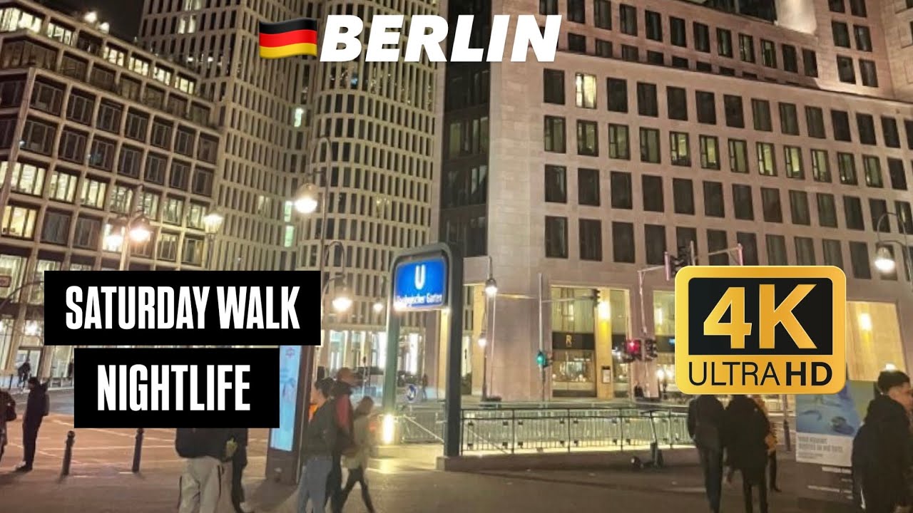 BERLIN,GERMANY| SATURDAY NIGHT IN KREUZBERG WALKING TOUR | 4K - HDR | September 2024