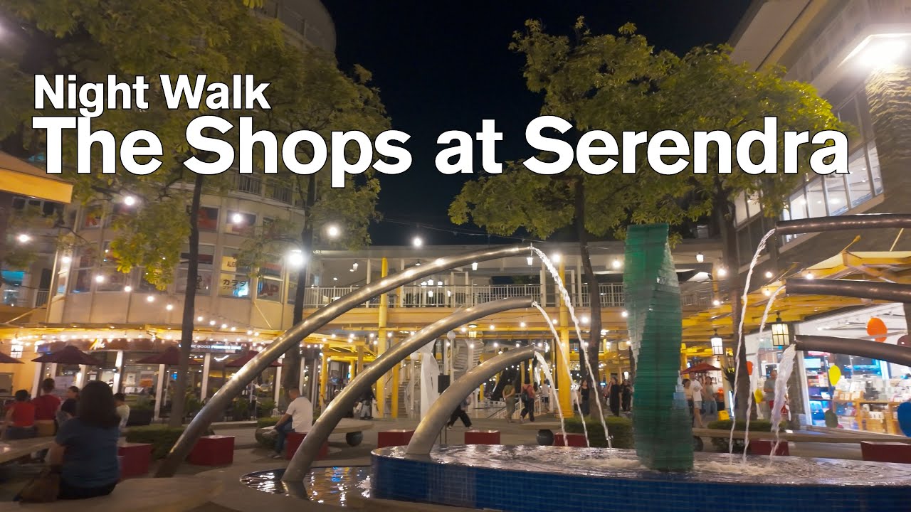 Night Walk at The Shops at Serendra | BGC Taguig Evening Vibes