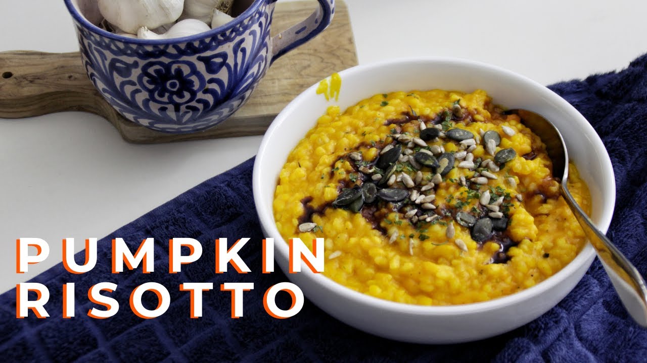 RECIPE: PUMPKIN RISOTTO | VEGAN, CREAMY