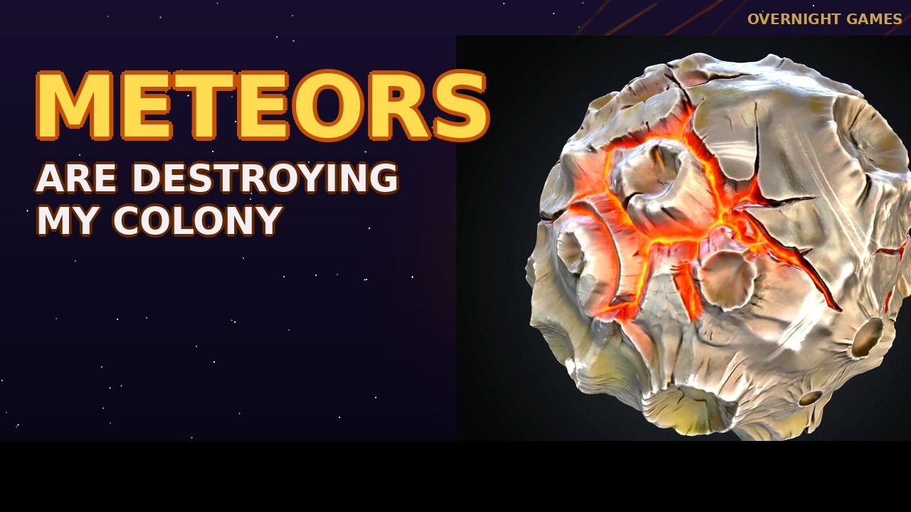 Meteors Are Raining Destruction! | Overnight Games Devlog #3