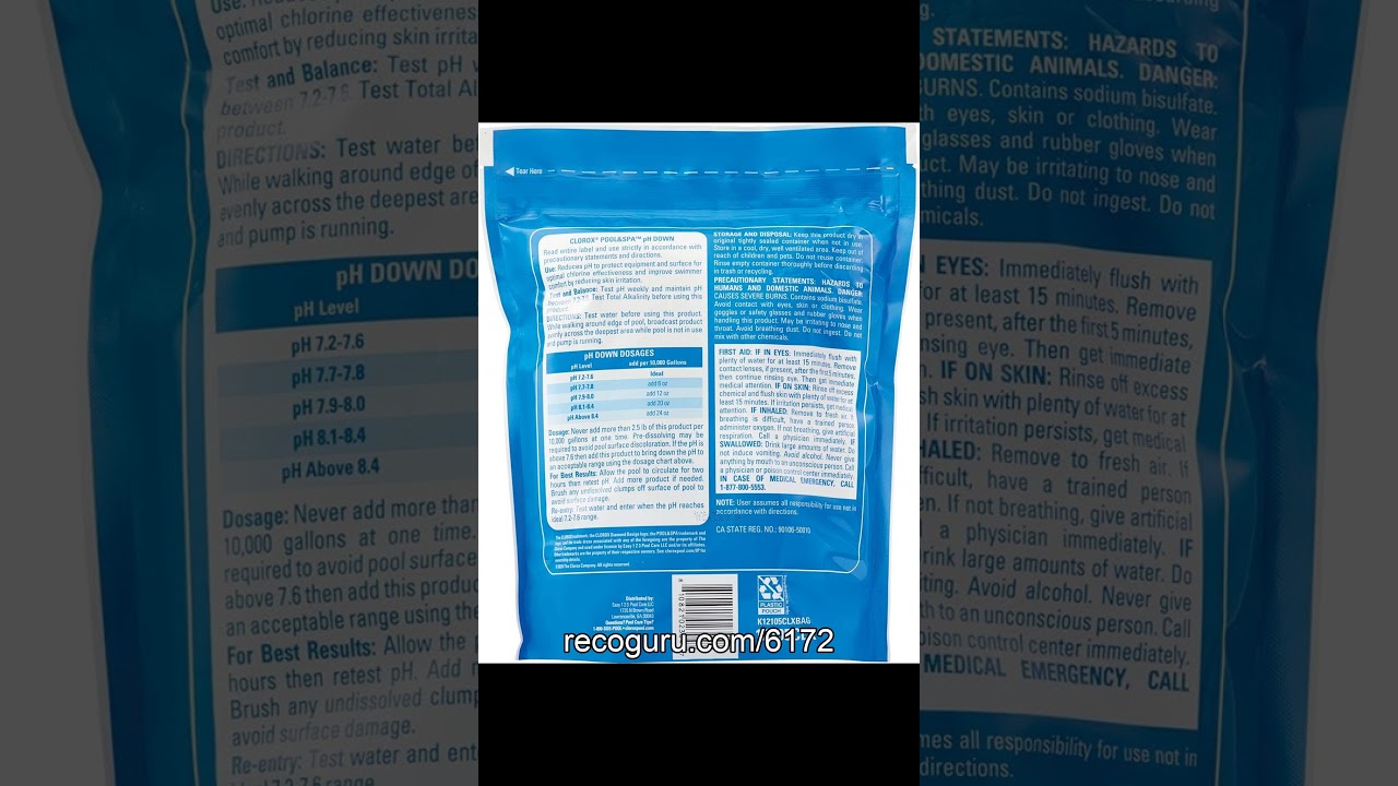 Easy Pool pH Control with Clorox pH Down!