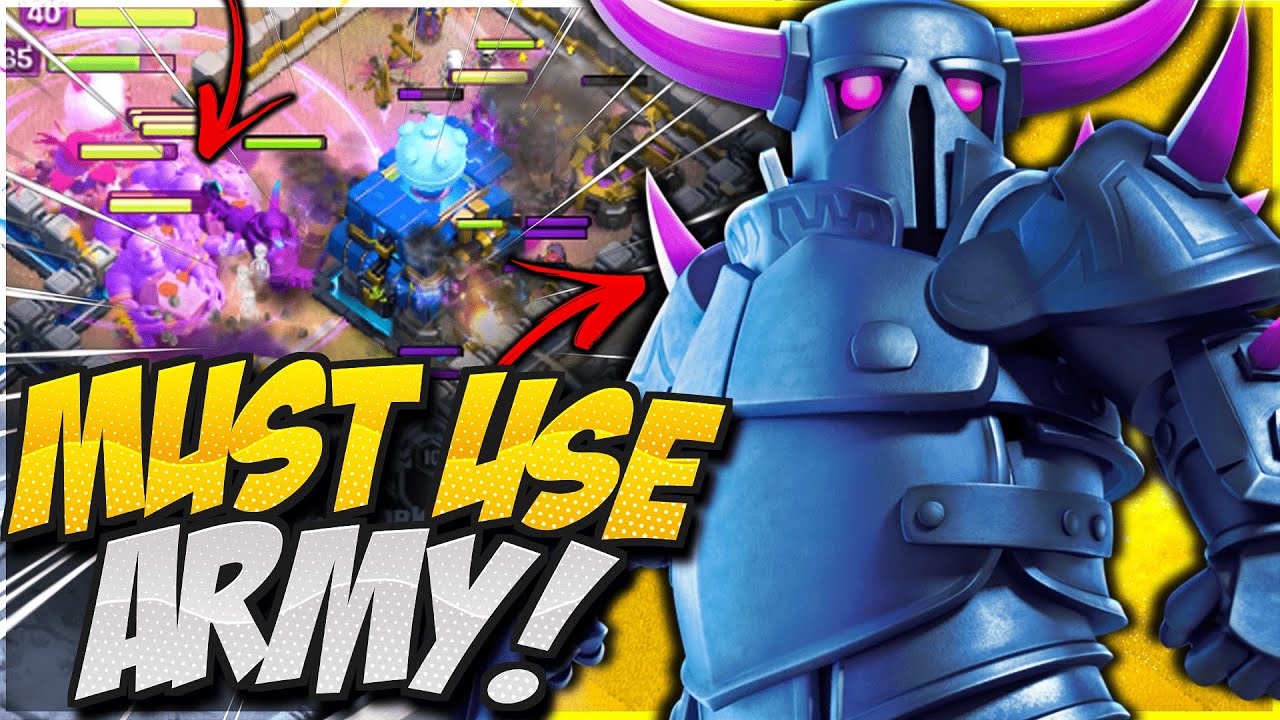 One of the BEST TH12 Attack Strategy! How to Use the Pekka Smash Attack in Clash of Clans