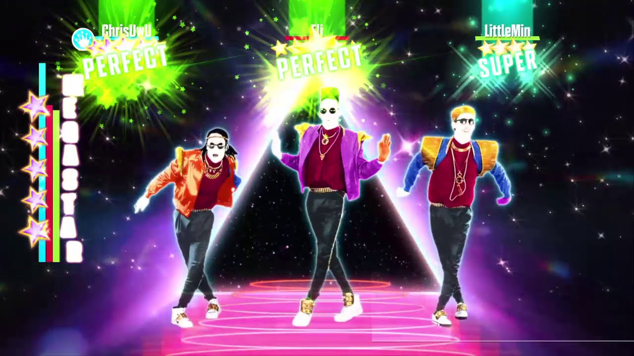 Let&rsquo;s Groove Just Dance 2018 MEGASTAR
