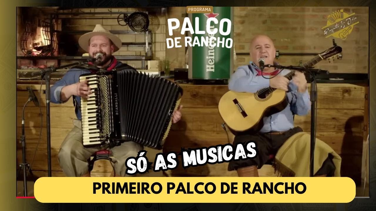 Primeiro Palco de Rancho - Paquito & Joia - S&oacute; as M&uacute;sicas