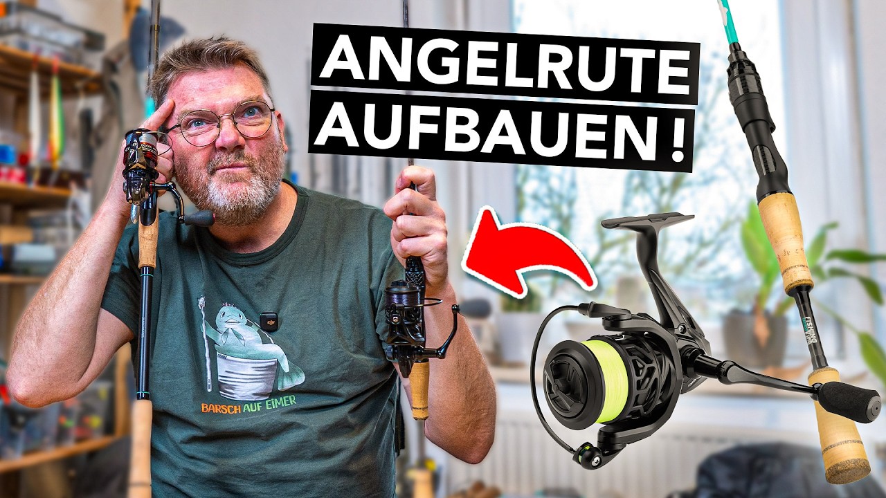 So baust du deine Angelrute richtig zusammen 🎣 (f&uuml;r Anf&auml;nger)