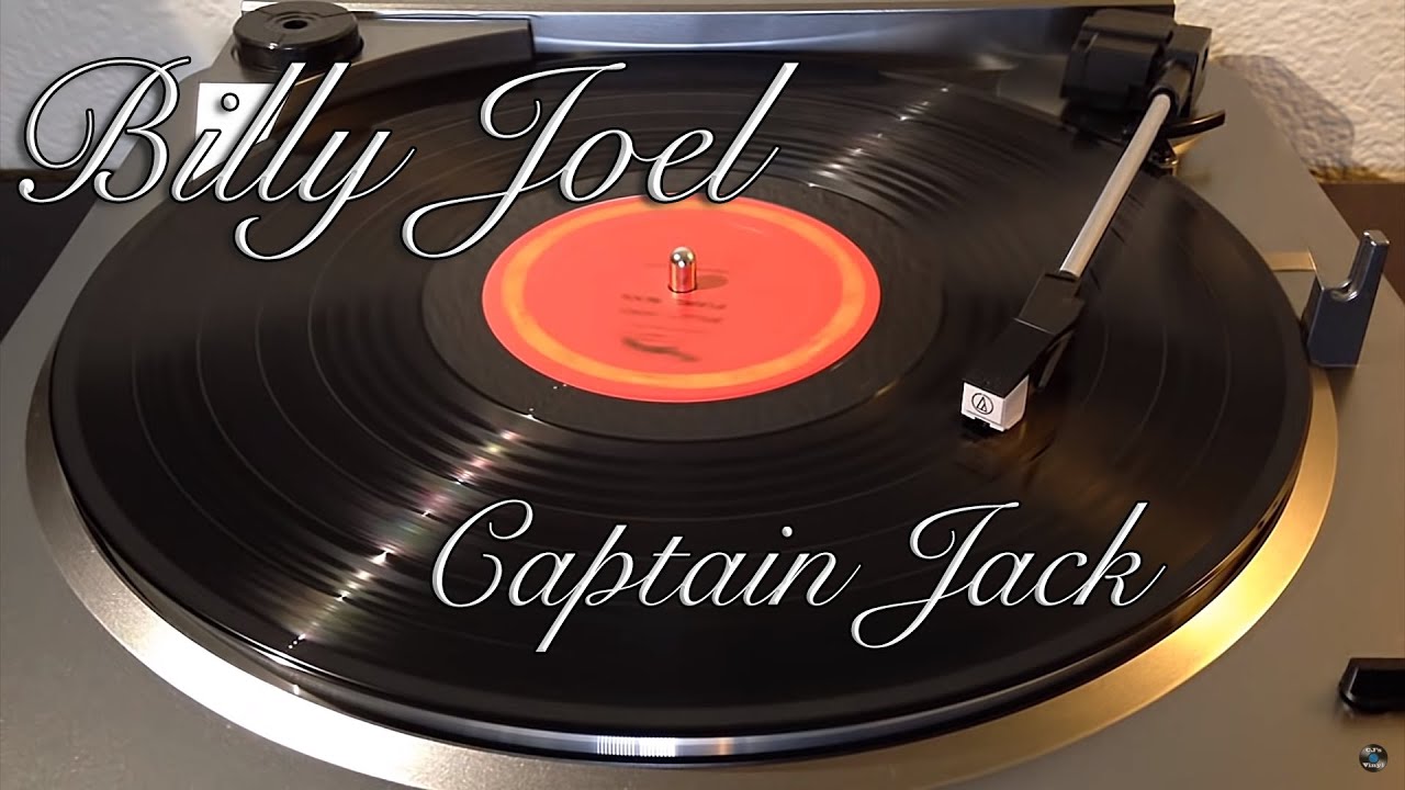 Billy Joel - Captain Jack (1973) - Black Vinyl LP