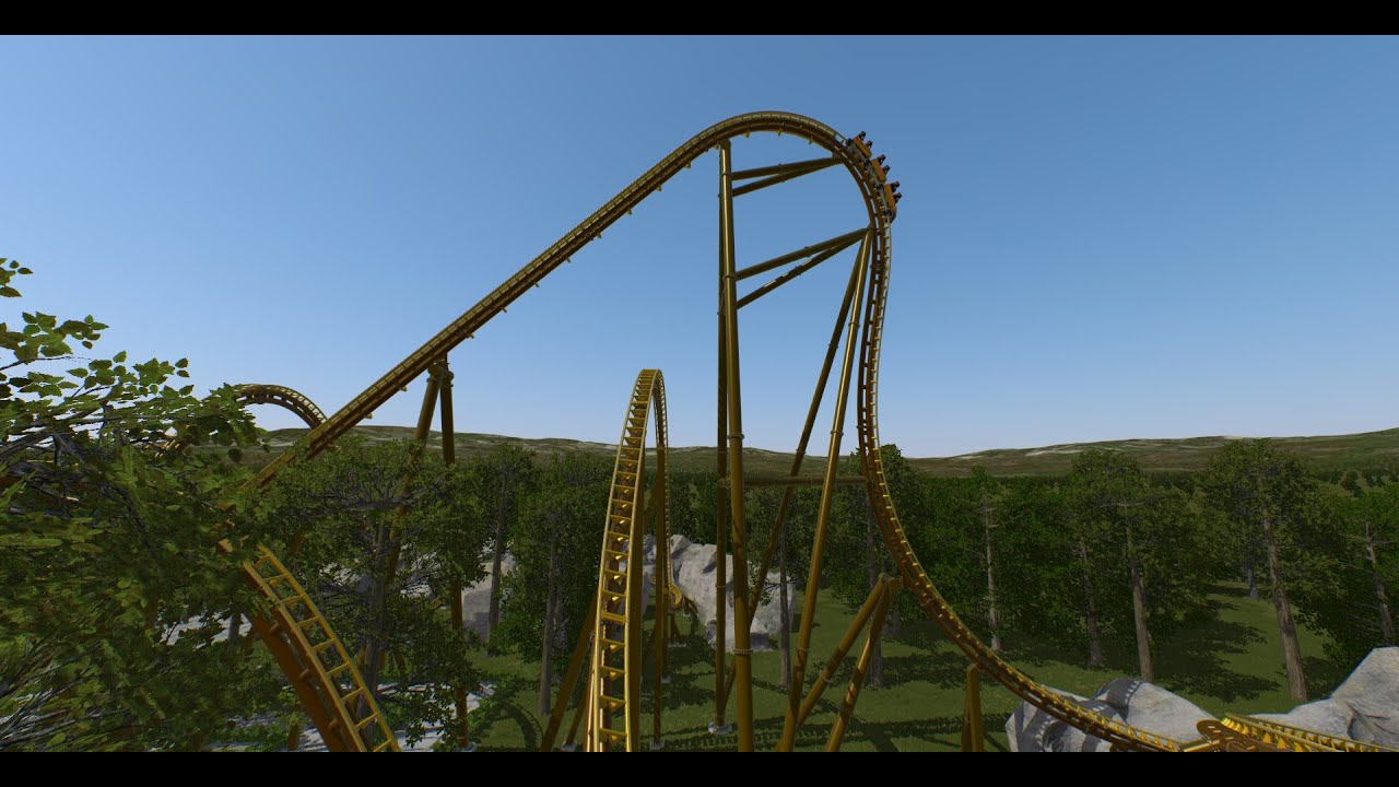 No Limits 2 - Mountain Screamer (Intamin Blitz Coaster) 60fps