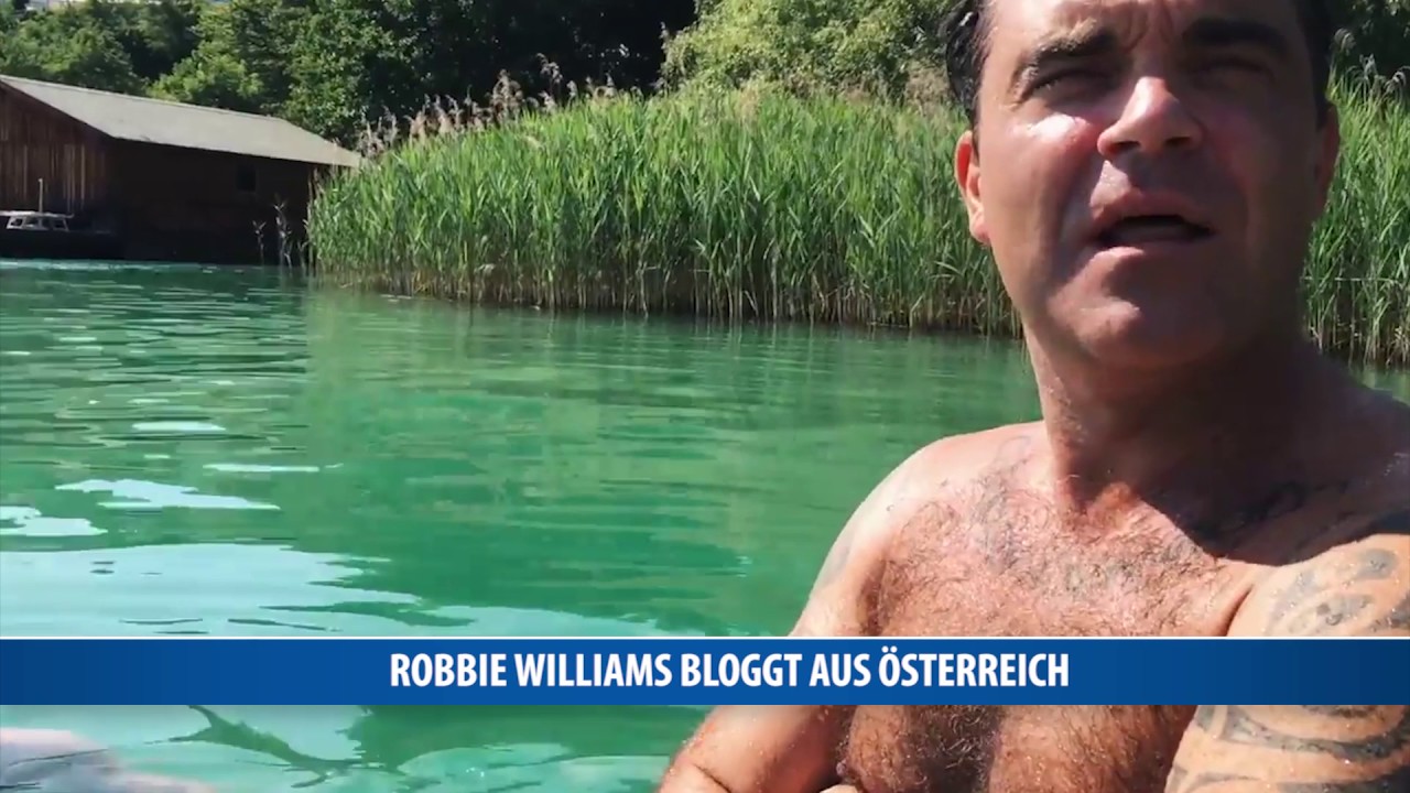 Robbie Williams bloggt aus Österreich