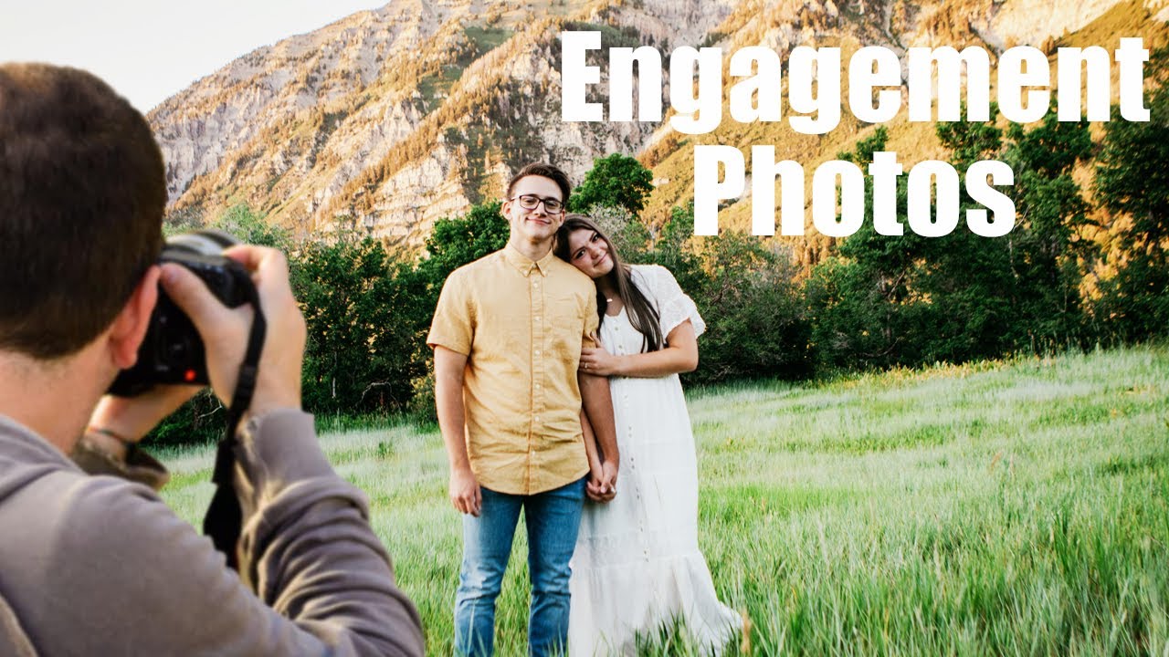 Getting Our Engagement Photos Done For Our Wedding Announcements