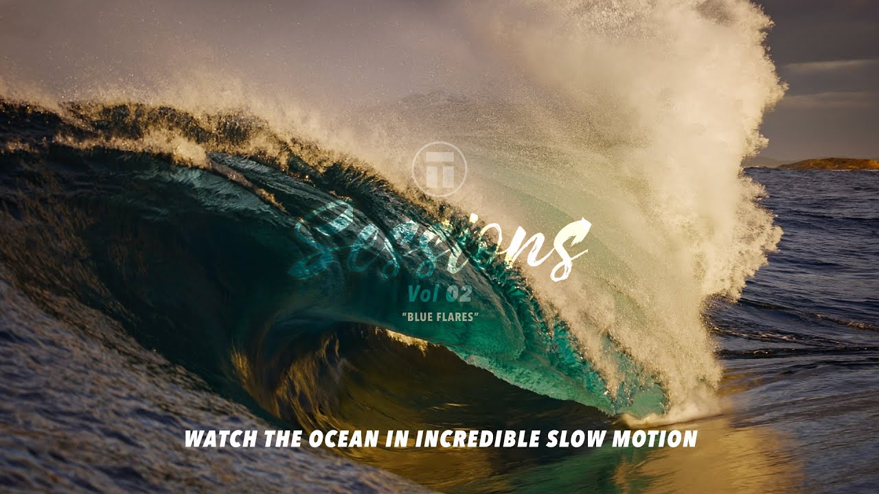 Mind blowing ocean flares in super slow motion. Sessions Vol 02 - “Blue Flares” by Thurston
