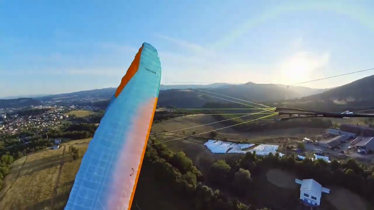 Paragliding Baranovo celý let epsilon DLS